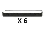 Epson Dot Matrix Printer LQ-2170 S015086 black ribbon, 6 pack