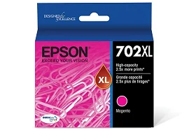 Epson 702XL Series T702XL magenta ink cartridge