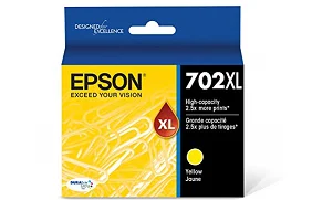 Epson 702XL Series T702XL yellow ink cartridge