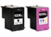 HP Envy 5643 2-pack 1 black 62xl, 1 color 62xl