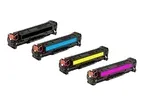 HP Color Laserjet Pro M255dw 4 pack - Large cartridge