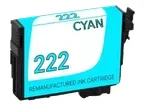 Epson WorkForce WF-2960 222 cyan ink cartridge