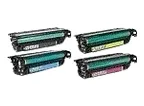 HP Color LaserJet CM4540 F MFP 646X-646A 4-pack cartridge