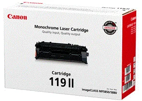 Canon MF5850dn Black 119 II cartridge