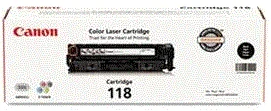 Canon MF8580Cdw black 118 cartridge