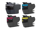 Brother High Yield LC3017 4-pack 1 black LC3017, 1 cyan LC3017, 1 magenta LC3017, 1 yellow LC3017