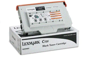 Lexmark C720 black cartridge