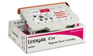 Lexmark C720n magenta cartridge