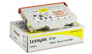 Lexmark X720 yellow cartridge
