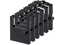 Okidata Microline ML-321 Turbo D 52102001 black 6-pack
