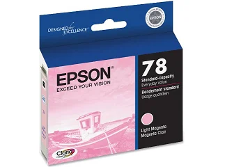 Epson 77 and 78 Series light magenta 78 cartridge