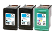 HP Deskjet D4100 3-pack 2 black 98, 1 color 93