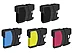 Brother DCP-375cw 5-pack 2 black LC61, 1 cyan LC61, 1 magenta LC61, 1 yellow LC61