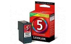 Lexmark 4 and 5 color 5 cartridge