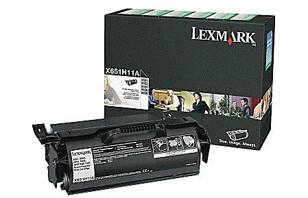 Lexmark X656DTE X651H11A cartridge