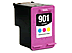 HP Deskjet P2500 color 901 ink cartridge