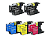 Brother LC75 5-pack 2 black LC75, 1 cyan LC75, 1 magenta LC75, 1 yellow LC75