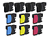Brother MFC-5490cn 10-pack 4 black LC61, 2 cyan LC61, 2 magenta LC61, 2 yellow LC61
