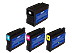 HP Officejet 7110 Wide Format ePrinter 4-pack 1 black 932XL, 1 cyan 933XL, 1 magenta 933XL, 1 yellow 933XL