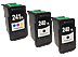 Canon PG-240XL and CL-241XL XL 3-pack 2 black 240XL, 1 color 241XL