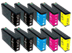 Epson 786XL 10 pack 4 black 786xl, 2 cyan 786xl, 2 magenta 786xl, 2 yellow 786xl