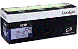 Lexmark MS711dn Black 521X cartridge