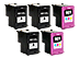 HP Officejet J4550 5-pack 3 black 901XL, 2 color 901