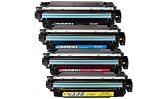 HP Color Laserjet CP3525dn 4-pack (high yield) cartridge