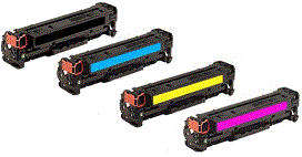 HP Color LaserJet Professional CP5225N 307A series 4-pack cartridge