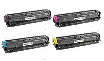 HP Color LaserJet Enterprise CP5525DN 4-pack cartridge