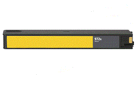HP PageWide Pro 577z yellow 972X high yield cartridge