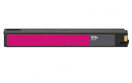 HP PageWide Pro 552dw magenta 972A cartridge