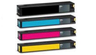 HP 981A 4-pack 1 black 981A, 1 cyan 981A, 1 magenta 981A, 1 yellow 981A