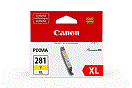 Canon 280 and 281 281XXL yellow super high yield, ink cartridge