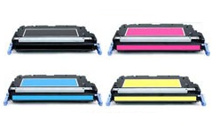 HP Color Laserjet CP3505dn 4-pack cartridge