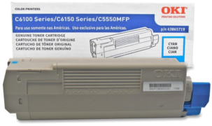 Okidata C6150HDTN 43865719 cyan cartridge