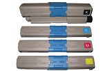 Okidata MC950 MFP Type C17 4 pack cartridge