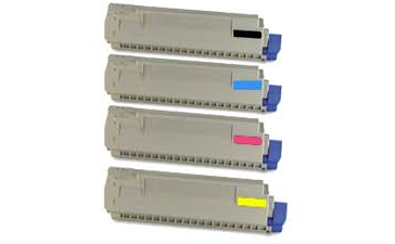 Okidata MC860 MC860 4 pack cartridge