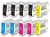 Brother MFC-465cn 10-pack 4 black LC51, 2 cyan LC51, 2 magenta LC51, 2 yellow LC51