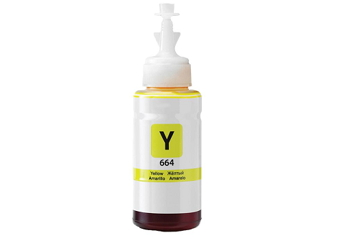 Epson EcoPrinter L350 T664 yellow ink bottle