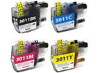 Brother MFC-J690DW 4-pack 1 black LC-3011, 1 cyan LC-3011, 1 magenta LC-3011, 1 yellow LC-3011