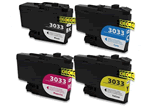 Brother MFC-J805DW 4-pack 1 black LC-3033, 1 cyan LC-3033, 1 magenta LC-3033, 1 yellow LC-3033