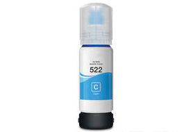 Epson Expression ET-2800 EcoTank 522 cyan Dye Ink Bottle