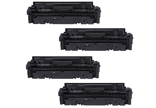 Canon 055H and 055 Series 055 4-pack 1 black 055, 1 cyan 055, 1 magenta 055, 1 yellow 055