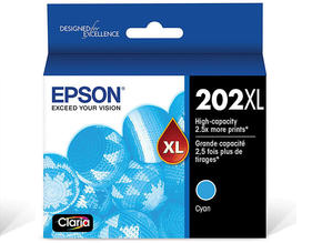 Epson WF-2860 202XL cyan ink cartridge