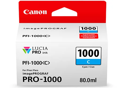 Canon imagePROGRAF PRO-1000 Pro-1000 cyan ink cartridge