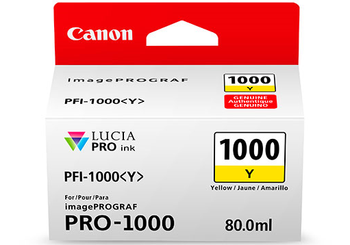 Canon imagePROGRAF PRO-1000 Pro-1000 yellow ink cartridge