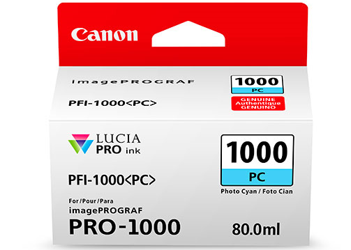Canon imagePROGRAF PRO-1000 Pro-1000 photo cyan ink cartridge