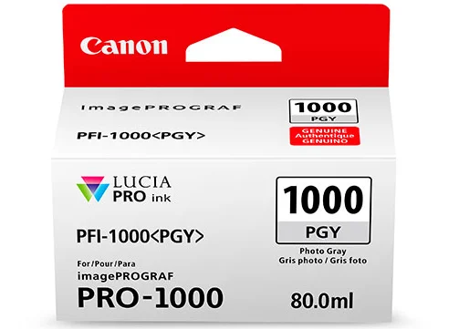 Canon imagePROGRAF PRO-1000 Pro-1000 photo gray ink cartridge