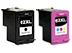HP Envy 5544 2-pack 1 black 62xl, 1 color 62xl